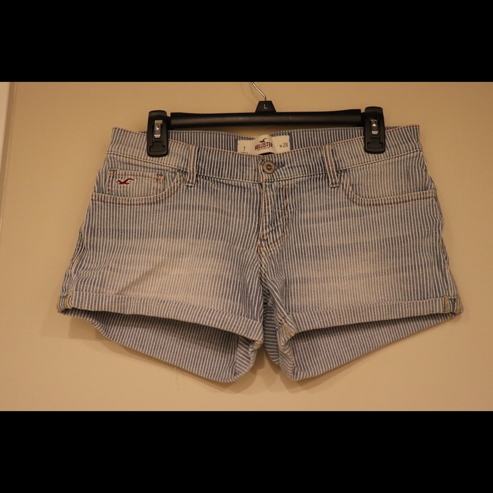 Hollister striped shorts